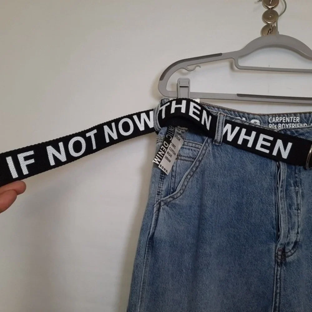 S O N G Jeans Women 29 Blue Y2K Utility Carpenter Cargo Relaxed Streetwear Denim